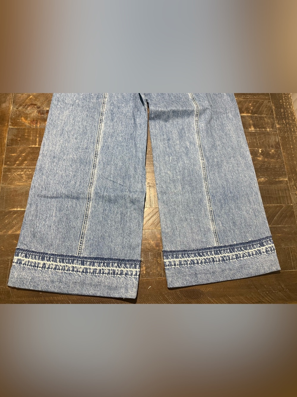 NWT Rag & Bone Marina High Rise Wide Leg Jeans in Liliana Denim Sz 31 Summer Lux - Picture 14 of 15